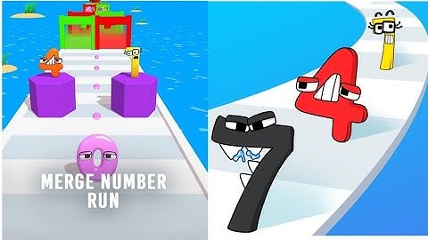 Merge Number Run : gameplay walkthrough android Game Video 1
