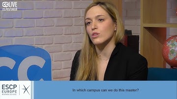 ESCP Europe Master in Management with Campus Channel