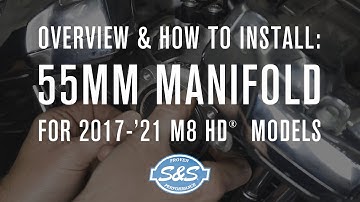 Overview & How to Install - 55mm Performance Manifold for 17-21 M8 HD® models
