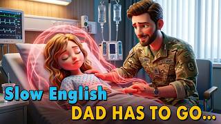 Why Does Dad Have To Leave? | Easy English Listening Practice Story (A1-A2 Level)