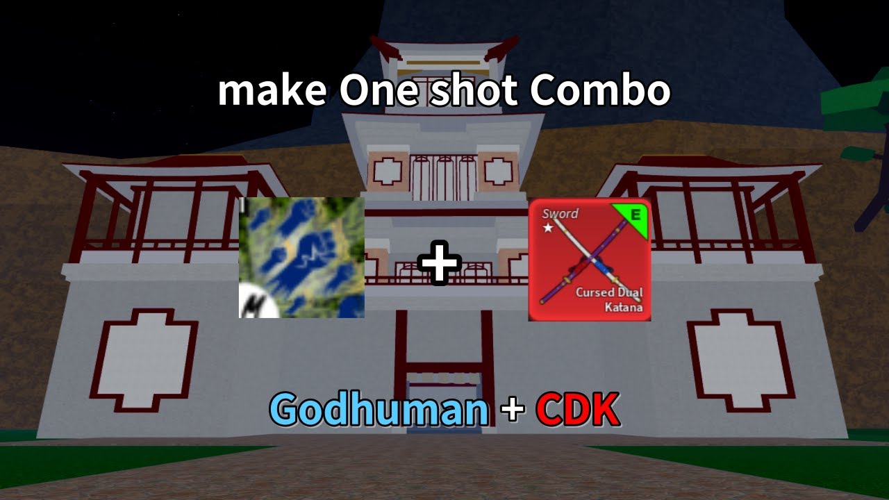 Blox fruits Superhuman CDK awk light combo #roblox #fyp