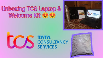 TCS laptop & Welcome Kit unboxing | #tcs #asset