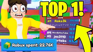 WYDAŁEM 20,000 ROBUX NA NOWĄ GRĘ @Goti  I @tedy740 ! | MAGIC CLICKER