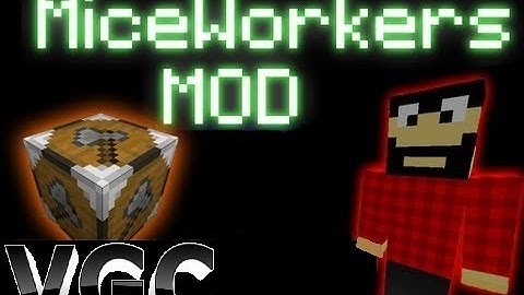 Mice Workers mod for minecraft 1.2.5 (showcase and instalation)
