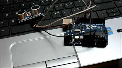 Ultrasonic Sensor HC-SR04 and Arduino Tutorial : Part 01