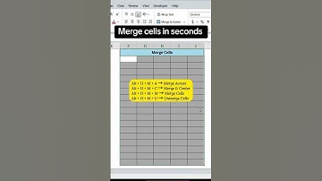 Merge Cells in Seconds with This SECRET Excel Trick! #shorts#youtubeshorts#viral #excel#exceltips