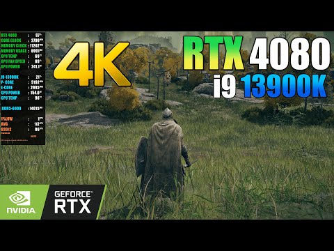 Elden Ring : RTX 4080 + i9 13900K ( 4K Maximum Settings )