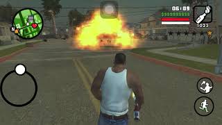 GTA San Andreas Mobile - 100% Completion, Max Money, King Of SA Criminal Rating No Cheat No Mod