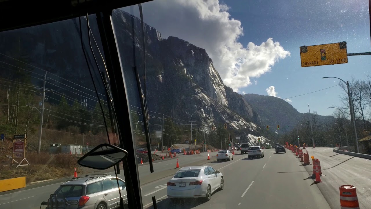 Bus Ride from Whistler to Vancouver Part 2 of 2 YouTube