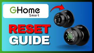 How to Factory Reset GHome Smart Fingerprint Door Lock (Full Guide) 2026!