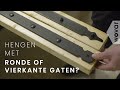 Duimheng met vierkante gaten of heng met ronde gaten kiezen?