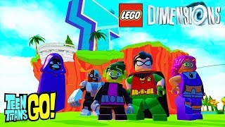 LEGO Dimension Teen Titans Go Adventure World Free Roam (Beast Boy, Raven Starfire, Robin, Cyborg) screenshot 4