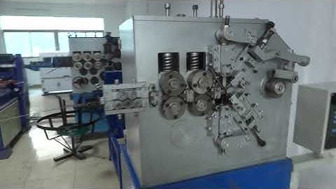 Mechanical Spring Coiling Machine