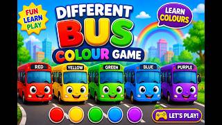 Color Bus Game for Kids | Learn Colors with Fun 🚌🌈 screenshot 4