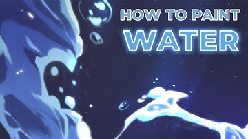 How to paint water VFX ?