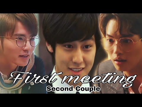 Xi Men•Xiao You || Sojiro•Yuki || Yi Jung•Ga-Eul || Kavin•Kaning first meeting in different versions