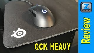 Steelseries Qck Heavy Gaming Mouse Pad Review Youtube