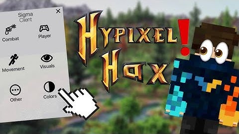 Hacking on Hypixel with SIGMA 5.0 (BEST HACKS) (JELLO SIGMA)