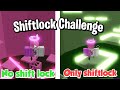Shift Lock Challenge In Tower Of Hell!