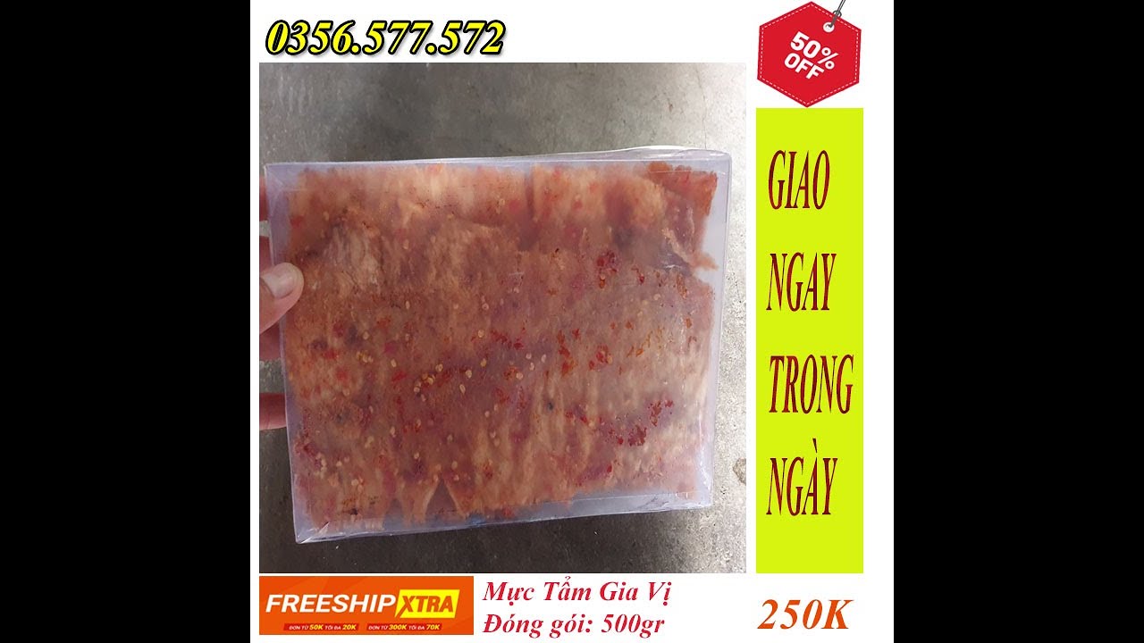 mực tẩm gia vị nha trang New Update Mực Khô Giá Rẻ Nha Trang - Mực Tẩm Gia Vị Thơm Ngon