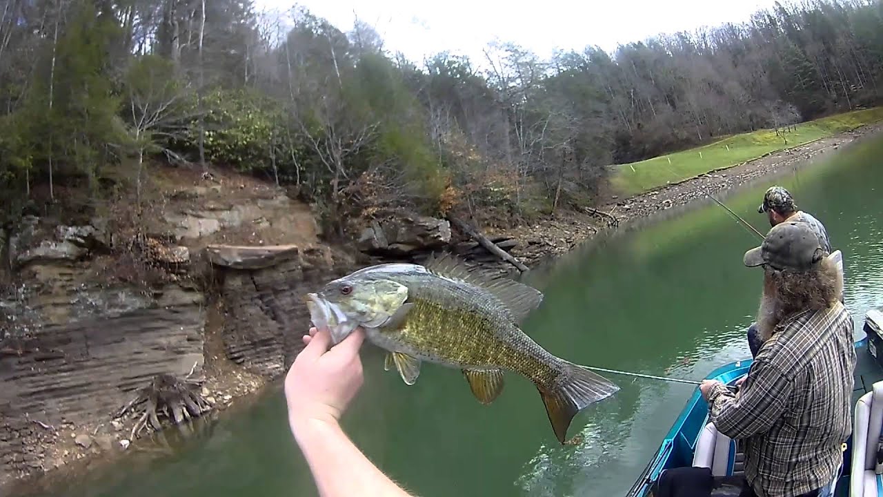 Northfork Pound Lake Reservoir Fishing Trip March2016 YouTube