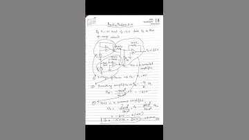 Practice problem 5.10 - Find Vo in the OP- AMP circuit - Cascaded Amplifier