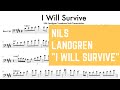 "I Will Survive" - Nils Landgren - Trombone Solo Transcription