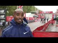 Mo Farah Reacts To Eliud Kipchoge's London Marathon Race