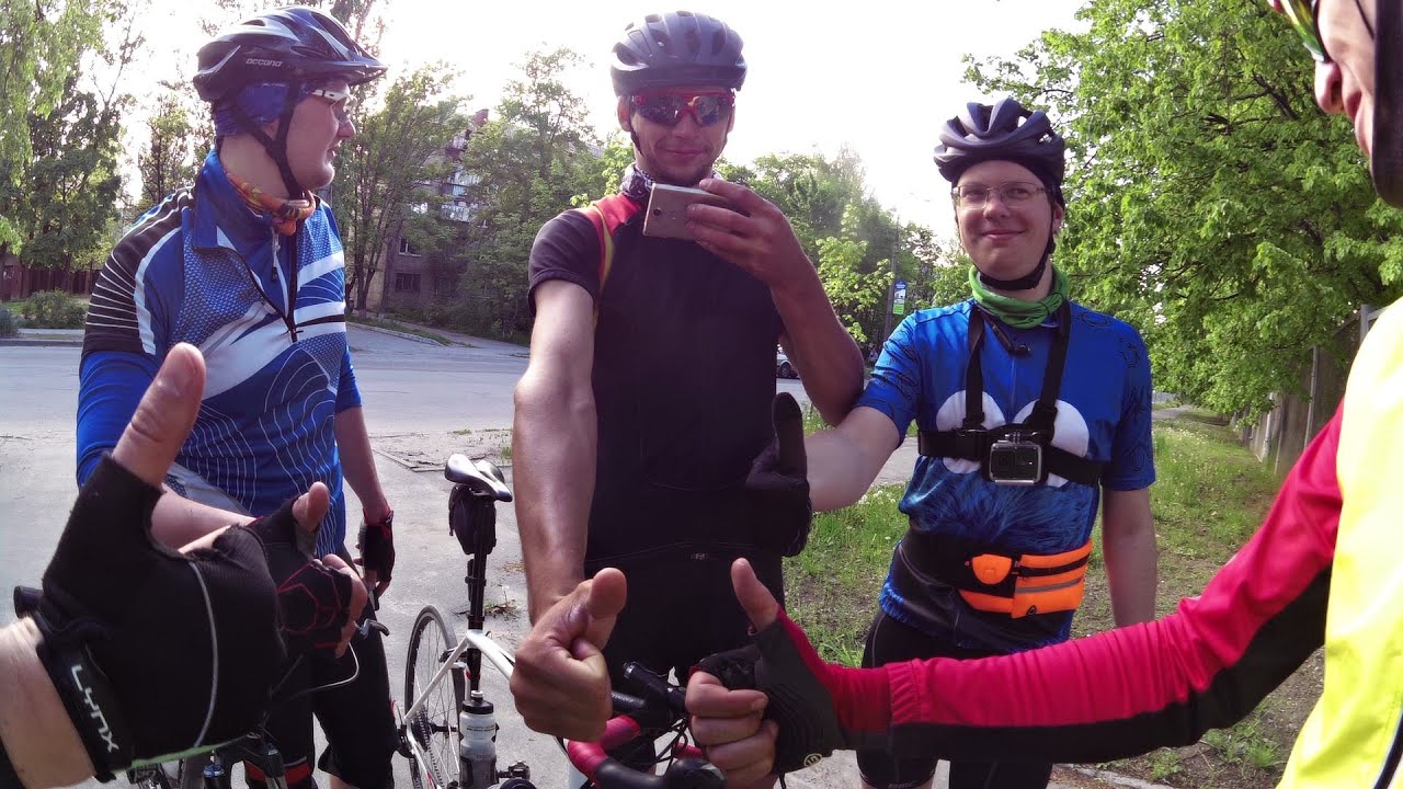 Cherkasy Team on Kyiv Bicycle Club BRM200 && Trahtemyriv and Kyiv's ToRchs