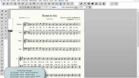 Lyrics - Adjusting the Lyric Baselines