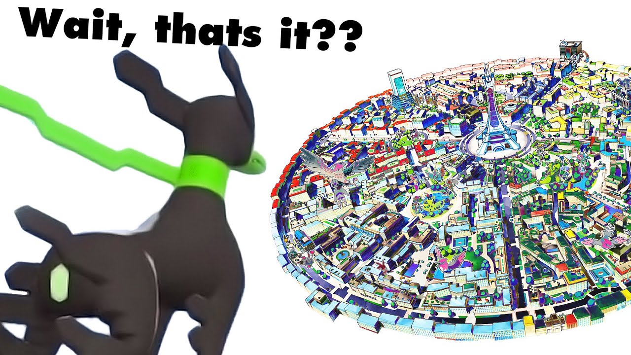 Крошечная карта покемонов на самом деле хороша