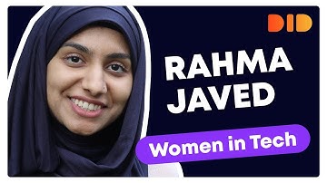 WOMEN IN TECH AND DIVERSITY - Rahma Javed Deliveroo - Developers In Depth