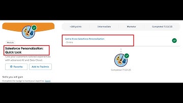 Salesforce Personalization: Quick Look | Salesforce Trailhead