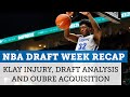 Warriors Outsiders recap 2020 NBA Draft, Klay Thompson injury and Kelly Oubre pickup | NBC Sports BA