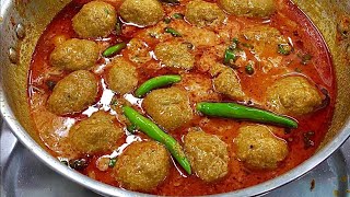 Kofta Curry Recipe Restaurant Style special Chicken Kofta Quick And Easy Recipe By Bhurt kitchen