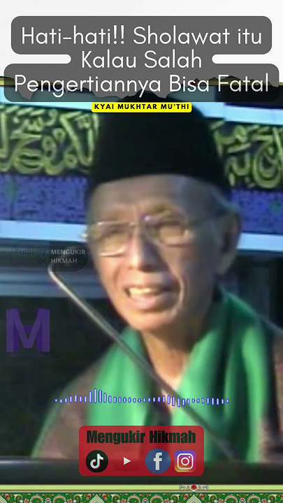 Hati hati!! Sholawat itu Kalau Salah Pengertiannya Bisa Fatal #345 #kyaitar #shiddiqiyyah #sholawat