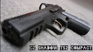 Review CZ Shadow TS2 Compact, alors bien ou bien ?   (français)  (bonus tir glock 17 de 10 sec😂)