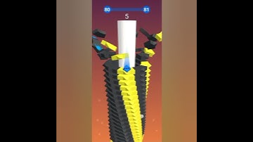 79 To 80 ! STACK BALL Levels 💥 #shorts