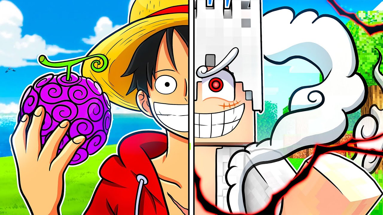 If Luffy ACTUALLY Awakened GEAR 5 in Minecraft