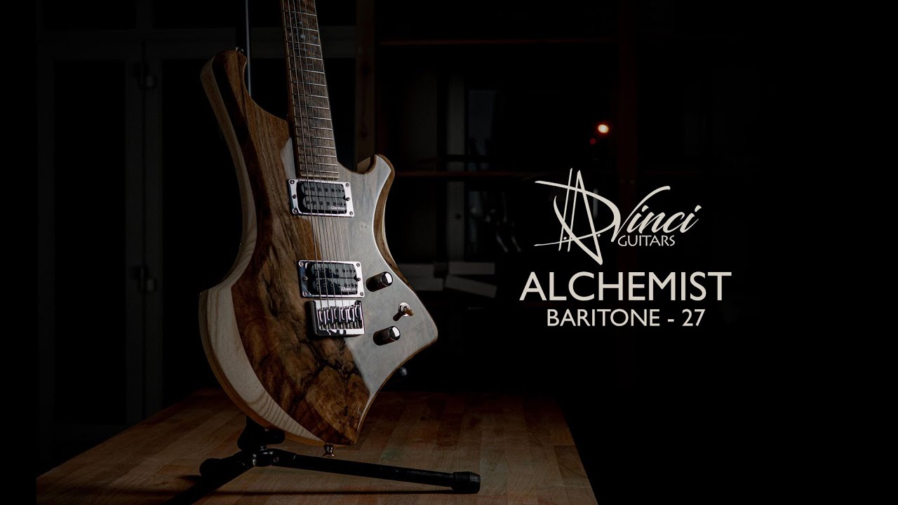D.A. Vinci Guitars - Alchemist Baritone Demo