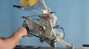 Alpha Compact Labelling System Label Roll Change Tutorial