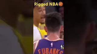 Rigged NBA Refs Miss Blatant Foul On Phoenix Suns Vs Los Angeles Lakers Highlights