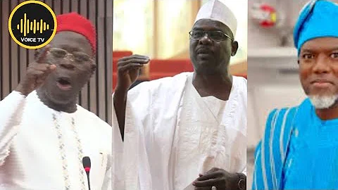Drama: Sen. Oshiomole and Ndume Clash Over Reno Omokiri During Ambassadorial Screening