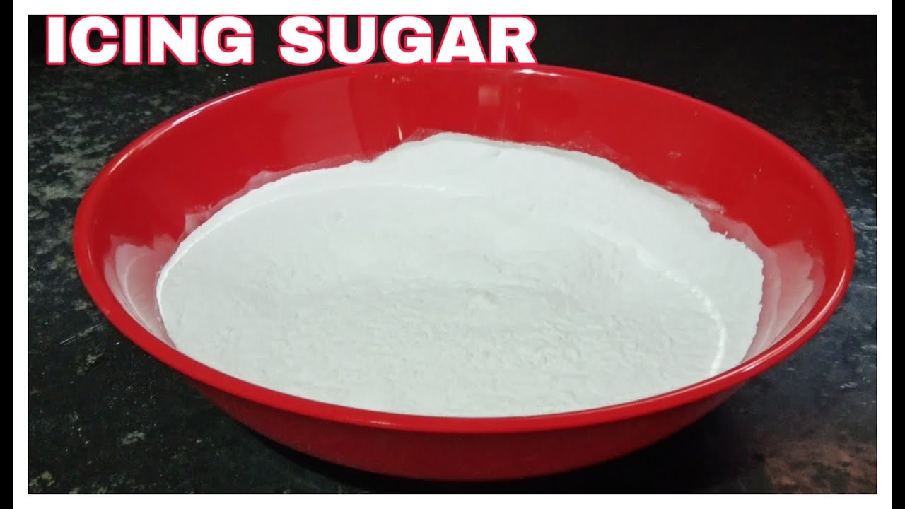 Homemade Icing Sugar Recipe / Confectioners Sugar / आइसींग शुगर YouTube