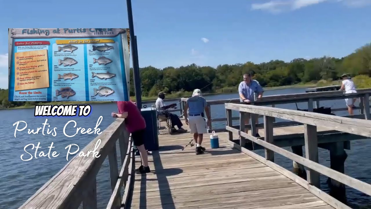 Purtis Creek State Park in Eustace, Texas YouTube