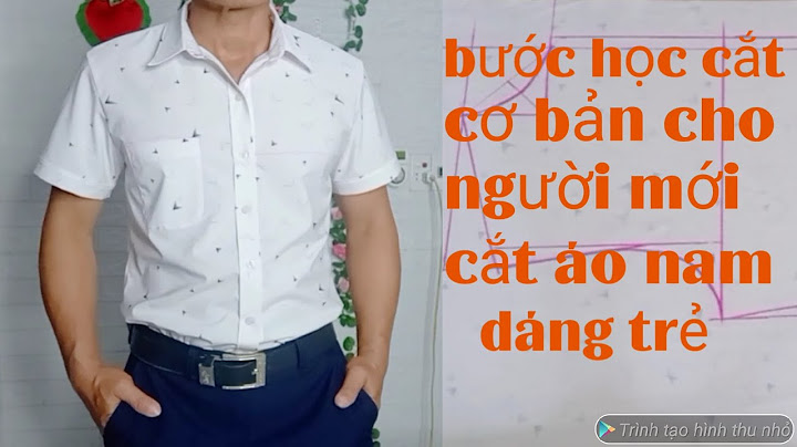 Bản vẽ hướng dẫn may áo sơ mi nam nhật