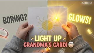 DIY Light-Up Birthday Card | Easy Paper Circuit | Science Project for Kids