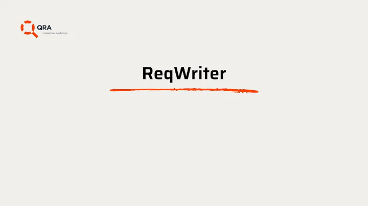 Introducing ReqWriter