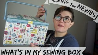 Hi guys, this is the first episode of a new playlist, Sewing for Newbs. It is a sewing series for beginners. Today we