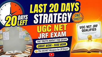 UGC NET Paper 1 | 20 Days Strategy To Crack UGC NET 2025 Exam | UGC NET Paper 1 | StudywAnya 